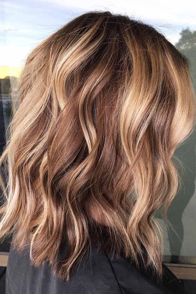 Most Recently Released Medium Haircuts With Starring Waves Inside 137 Medium Length Hairstyles – Love Hairstyles (View 1 of 20)