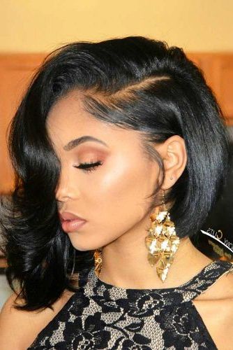 Most Up To Date Asymmetrical Lob Haircuts With Waves Inside 34 Asymmetrical Bob Ideas You Will Fall In Love With (View 18 of 20)