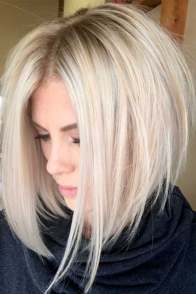 Most Up To Date Classy Medium Blonde Bob Haircuts Regarding Pin On Hair Style (View 8 of 20)