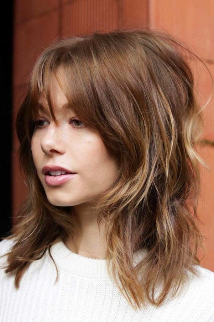 Most Up To Date Medium Length Haircuts With Arched Bangs Regarding Nice And Flattering Hairstyles With Bangs – Love Hairstyles (View 11 of 20)