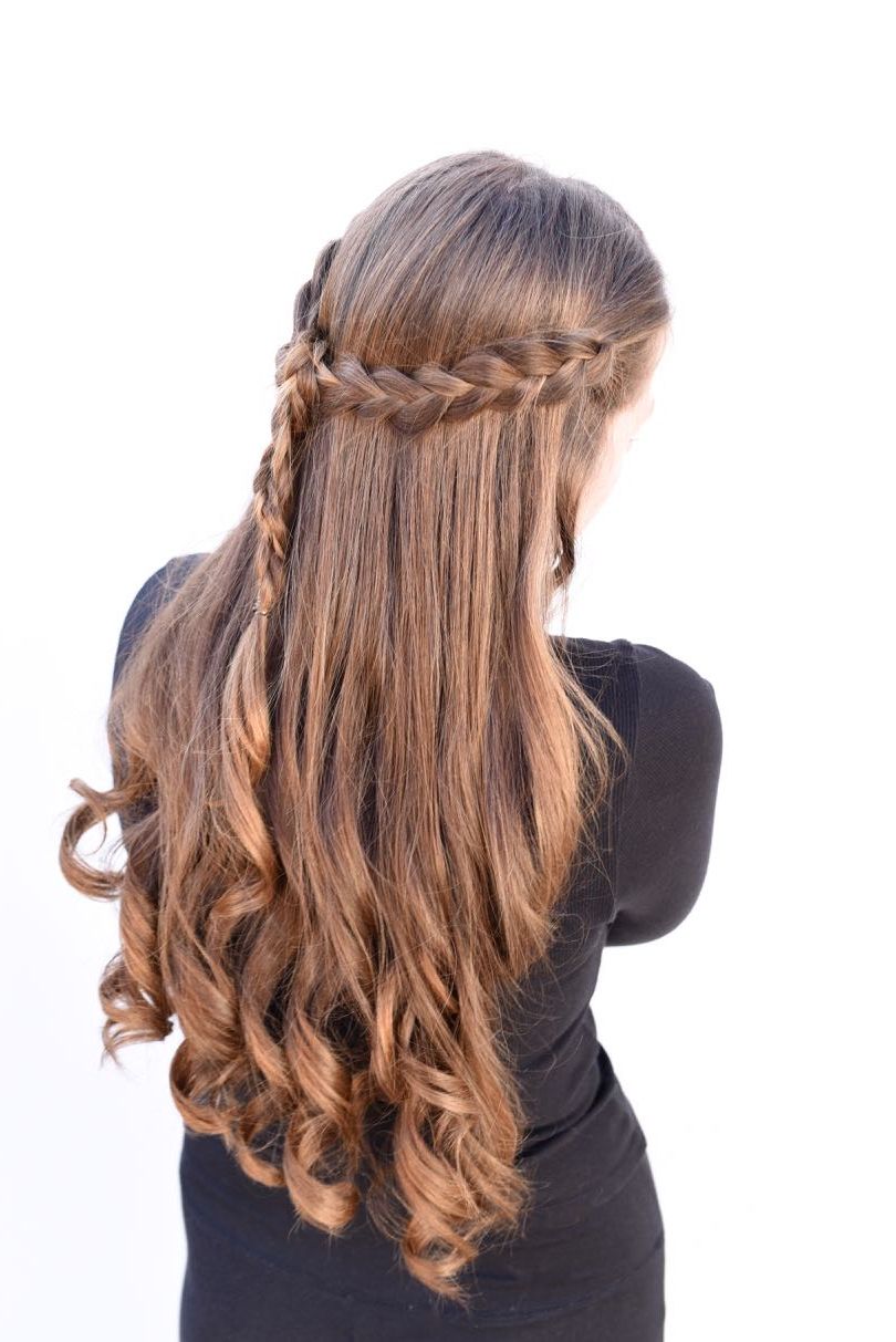 Newest Braided Half Up Hairstyles For A Cute Look Regarding Braided Half Up Half Down Tutorial {easy + Looks Great} (View 6 of 20)