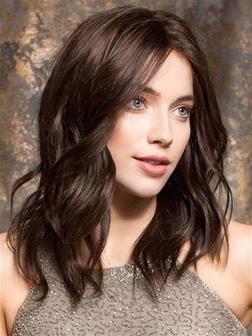 Pin On Ellen Wille For Most Recently Released Brunette Textured Medium Length Hairstyles (View 18 of 20)