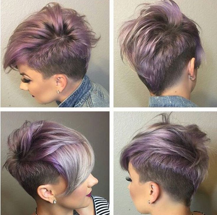 Pin On Hair/beauty For Short Women Hairstyles With Shaved Sides (View 3 of 20)