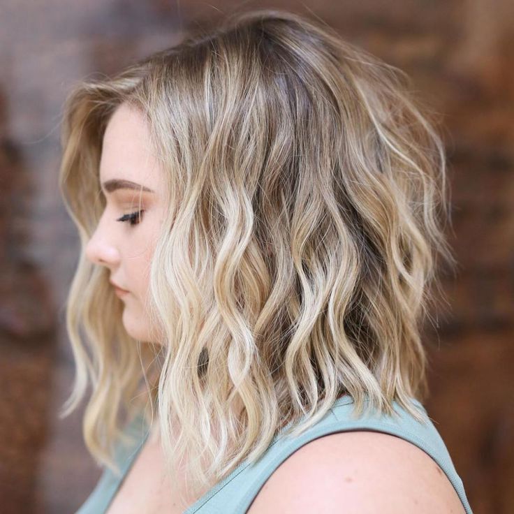 Pin On Hair Styles In Widely Used Sandy Wavy Side Parted Lob Haircuts (View 4 of 20)
