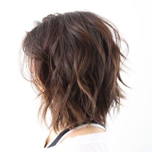 Pin On Hair Within Widely Used Shaggy Medium Length Bob Haircuts (View 1 of 20)