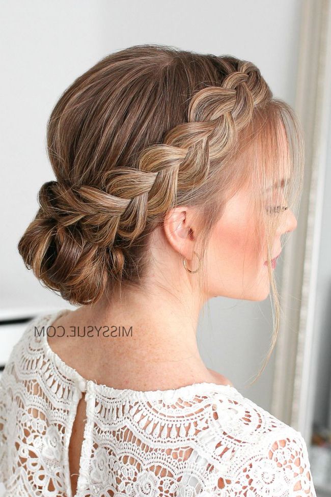 Pin On Hairstyles 2018 For Dutch Braids Updo Hairstyles (View 3 of 20)