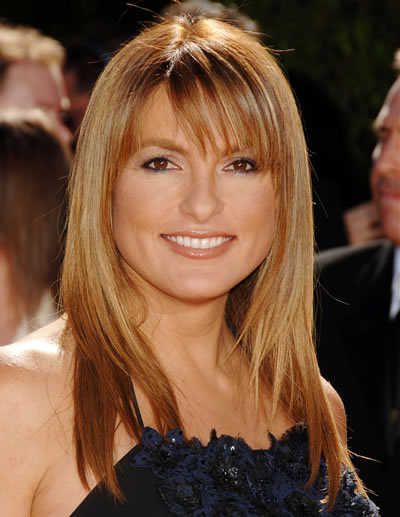 Pin On Hairstyles With Most Up To Date Straight Mid Length Chestnut Hairstyles With Long Bangs (View 5 of 20)