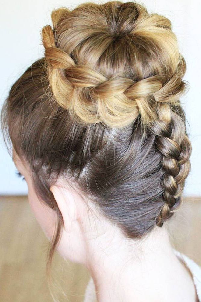 Pin On Hairstyles Within Dutch Braids Updo Hairstyles (View 10 of 20)