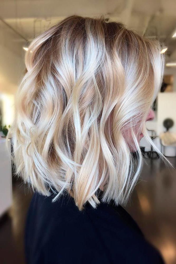Pin On Hare In Well Liked Waves Haircuts With Blonde Ombre (View 8 of 20)