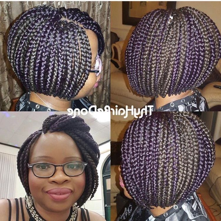 Pinem On Hair Crush | Braided Hairstyles Updo, African Hair Braiding  Styles, Micro Braids Hairstyles With Braided Bob Short Hairstyles (View 12 of 20)