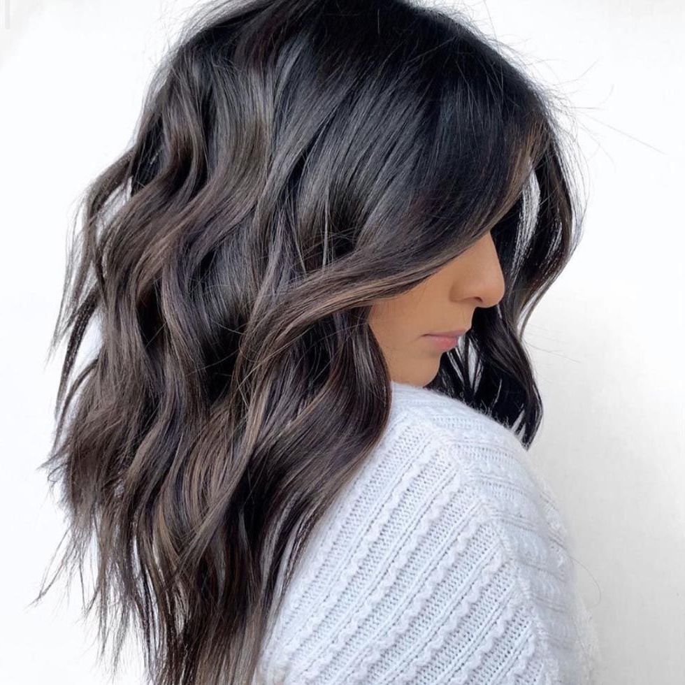 The Most Flattering Medium Length Brown Hairstyles For Favorite Brunette Textured Medium Length Hairstyles (View 5 of 20)