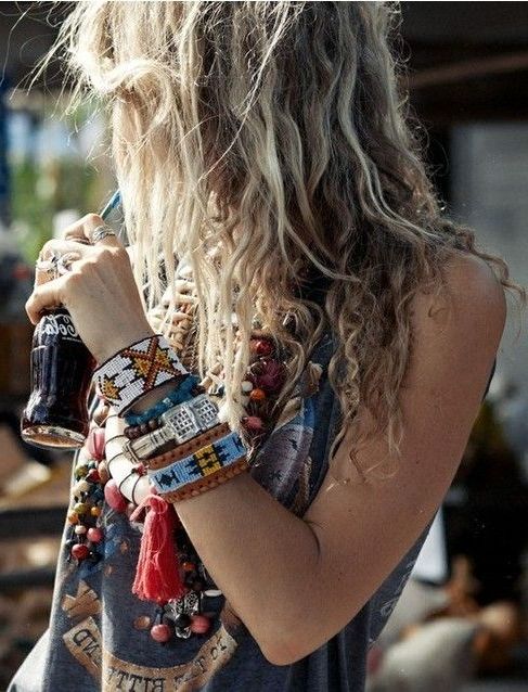 Trendy Boho Chic Chick Haircuts Pertaining To Pin On Inner Hippie (View 2 of 20)