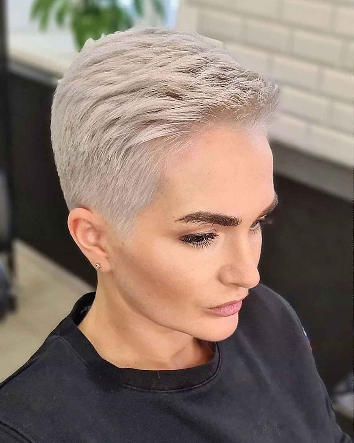 Trendy Extremely Feminine Hairstyles In 25 Very Short Haircuts For Women Trending In  (View 17 of 20)