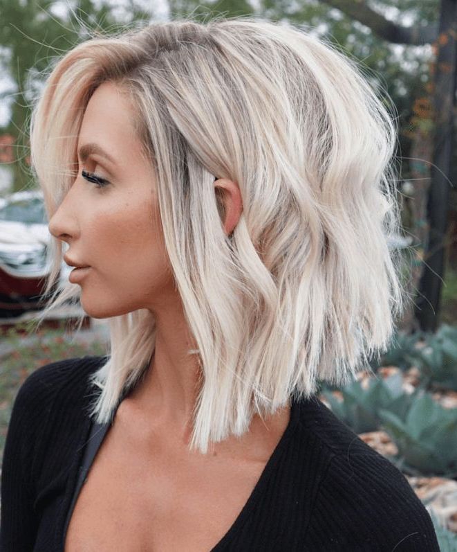 Trendy Shoulder Length Blonde Bob Haircuts Inside Pin On Cute Hair (View 17 of 20)