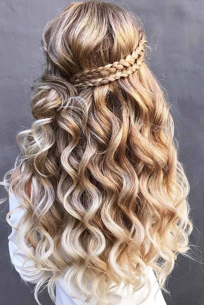 Try 29 Half Up Half Down Prom Hairstyles – Love Hairstyles Regarding Most Popular Braided Half Up Hairstyles For A Cute Look (View 12 of 20)