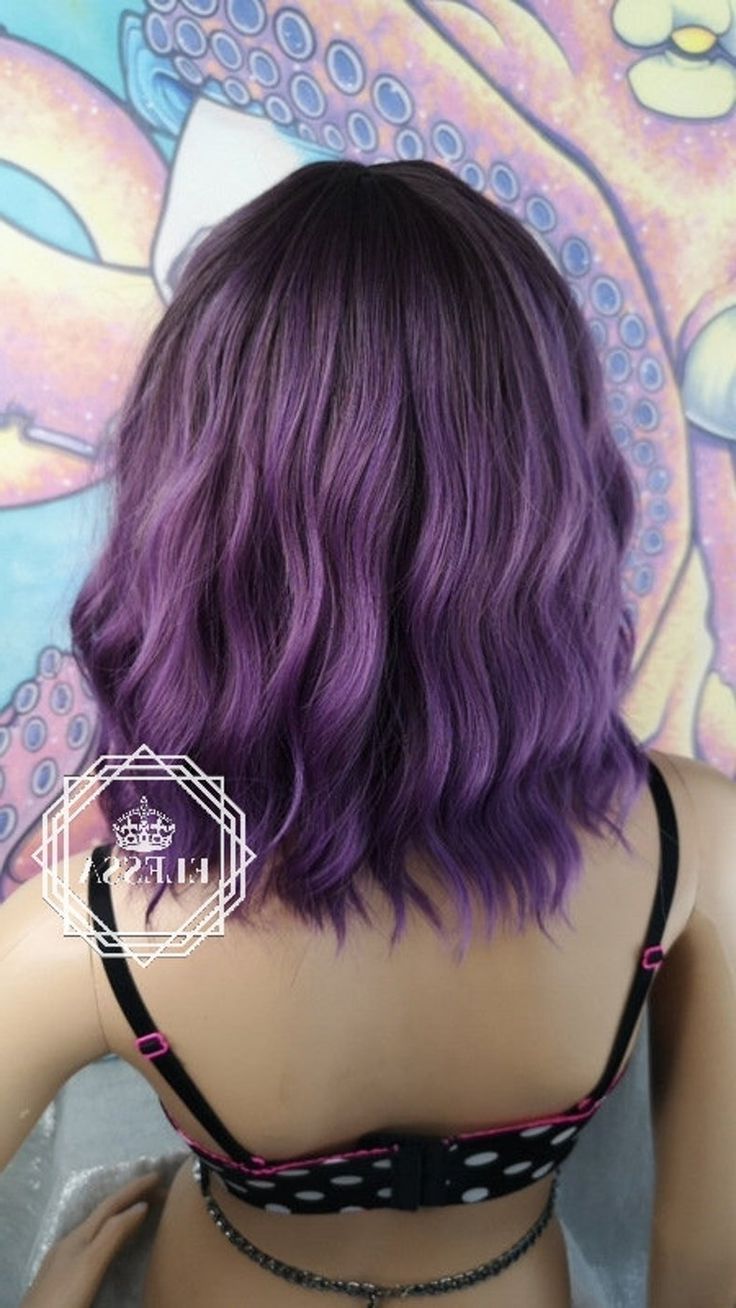 Under Hair  Color, Purple Hair, Purple Ombre Hair (Gallery 20 of 20)