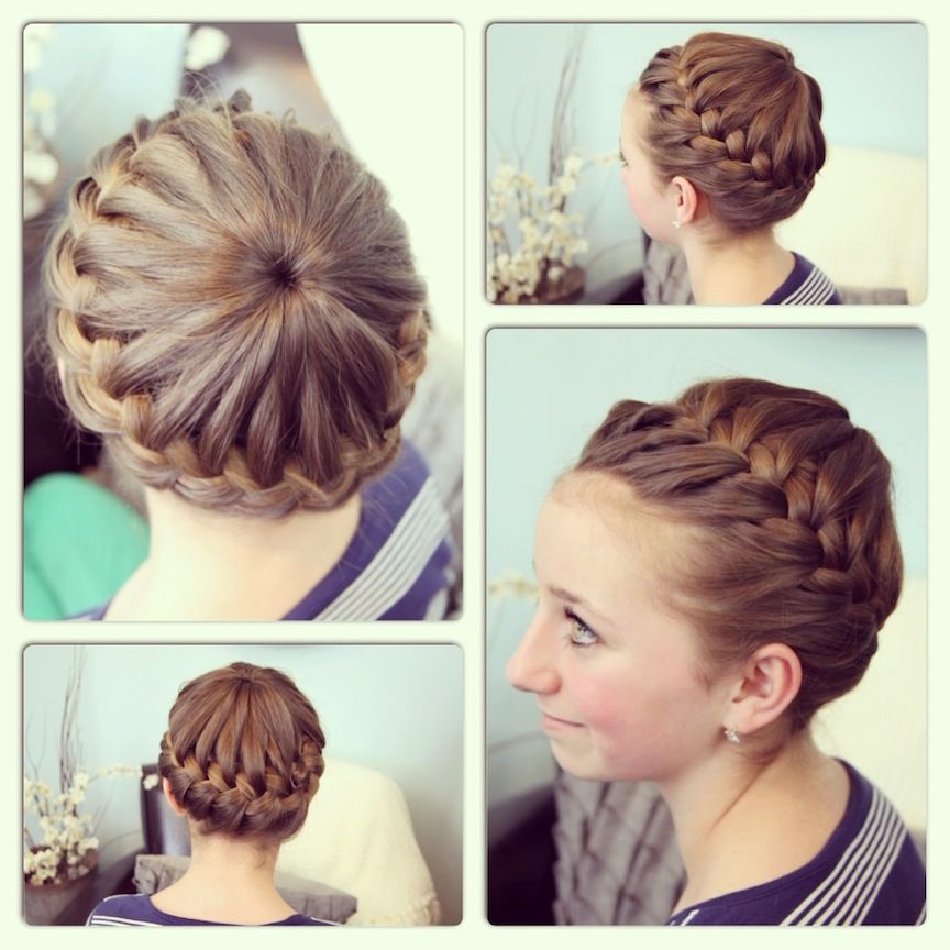 Updo Hairstyles – Cute Girls Hairstyles Pertaining To Most Up To Date Lovely Crown Braid Hairstyles (View 4 of 20)