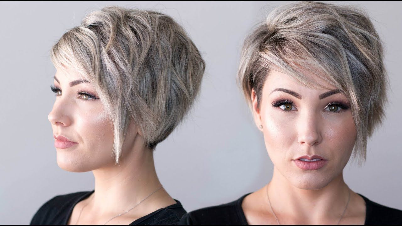 Voluminous Waves || Pixie Cut – Youtube Pertaining To Voluminous Pixie Hairstyles With Wavy Texture (View 2 of 20)