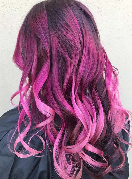 Well Known Raspberry Gold Sombre Haircuts For 40 Best Ombre Hair Color Ideas And Styles To Try In  (View 16 of 20)