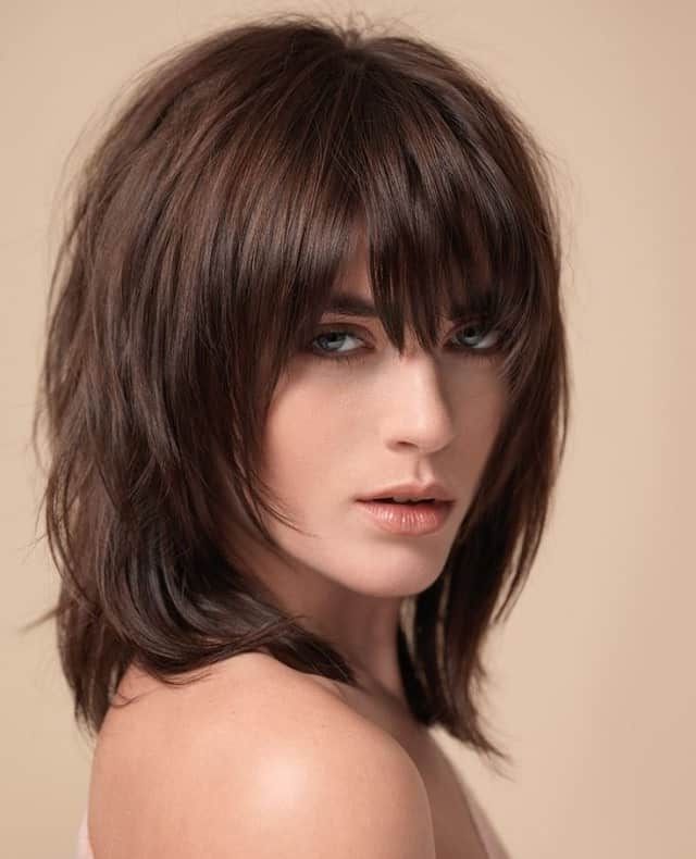 Well Known Shaggy Medium Length Bob Haircuts In 30 Dandy Shag Hairstyles For Women With Thick Hair (View 12 of 20)