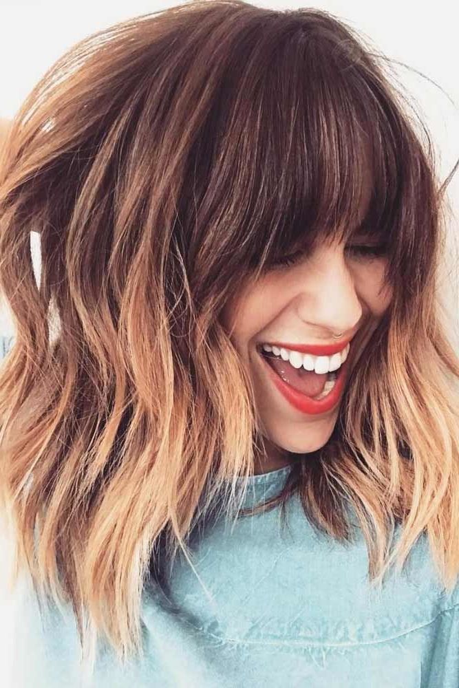 Well Liked Straight Mid Length Chestnut Hairstyles With Long Bangs For 137 Medium Length Hairstyles – Love Hairstyles (View 14 of 20)