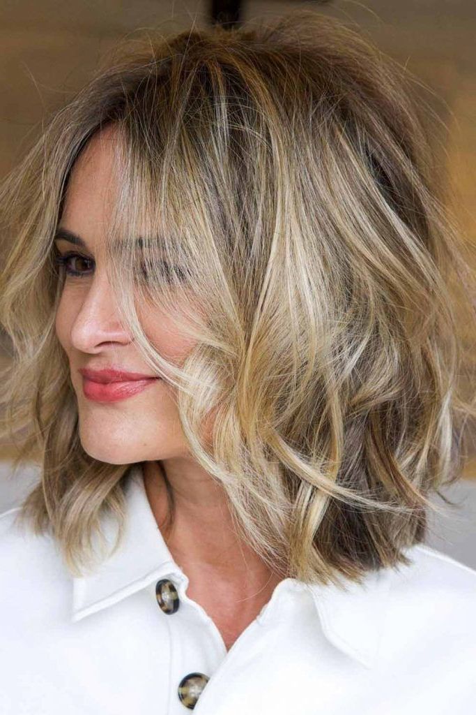 30 Choppy Bob Hairstyles For All Moods And Occasions – Love Hairstyles In Current Long Bob With Choppy Ends (View 16 of 20)