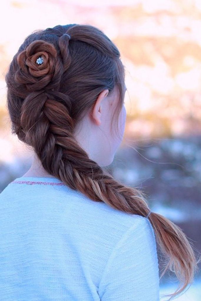 30 Fishtail Braid Styles You Should Try – Love Hairstyles In Famous Side Fishtail Braids For A Low Twist (View 7 of 15)