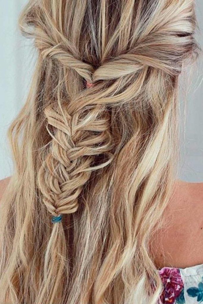 30 Fishtail Braid Styles You Should Try – Love Hairstyles Within 2019 Side Fishtail Braids For A Low Twist (Gallery 12 of 15)
