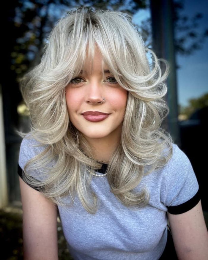 30 Haircuts For Women With Bangs To Try In 2023 Inside Widely Used Charming Piece Y Bangs (Gallery 13 of 15)