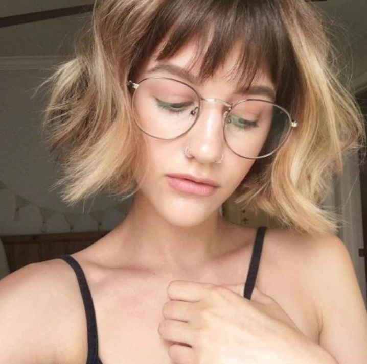 31 Beautiful And Cute Wispy Bangs Ideas – Styleoholic With Best And Newest Choppy Blonde Hair With See Through Bangs (Gallery 9 of 15)