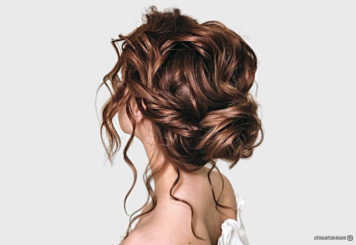 35 Cute & Easy Prom Hairstyles For Long Hair For 2023 Throughout Most Recent Teased Evening Updo For Long Locks (Gallery 3 of 15)