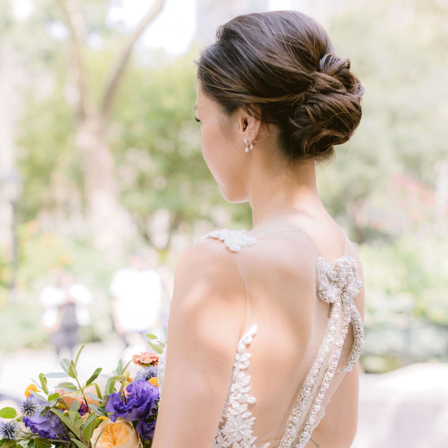 35 Stunning Wedding Hairstyles For Thin Hair In Preferred Tight Updo For Long Straight Hair (Gallery 13 of 15)