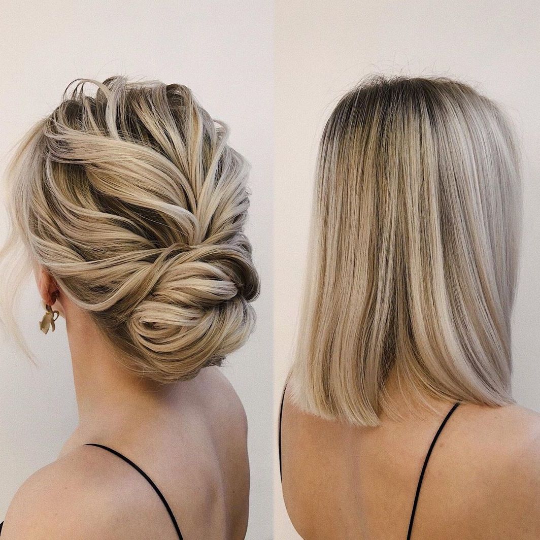 40 Straight Hairstyles And Haircuts That Are Trendy In 2023 – Hair Adviser For Widely Used Low Updo For Straight Hair (Gallery 4 of 15)