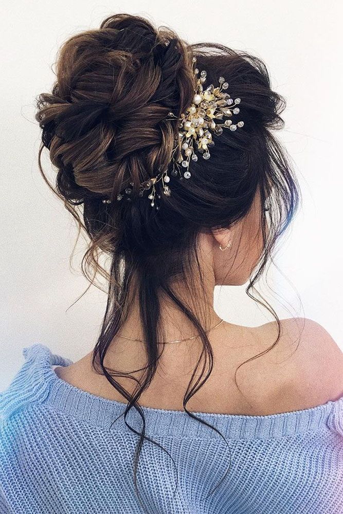 40 Ways To Wear Wedding Flower Crowns & Hair Accessories (Gallery 11 of 15)