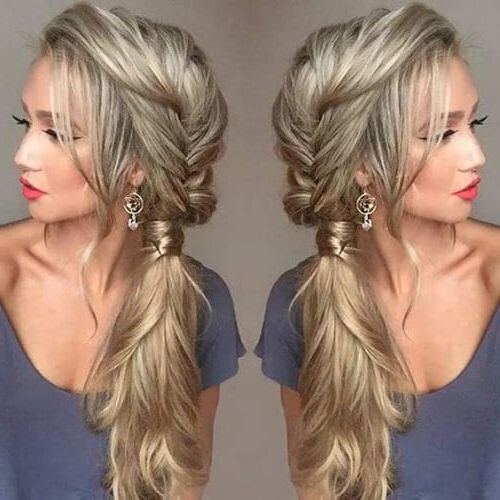 50 Easy And Elegant Updos For Long Hair For Favorite Side Updo For Long Hair (Gallery 13 of 15)