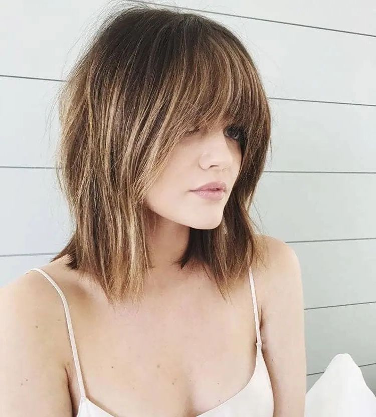 50+ Ways To Wear Short Hair With Bangs For A Fresh Look In 2023 With 2017 Cropped Bangs On Medium Hair (Gallery 13 of 15)