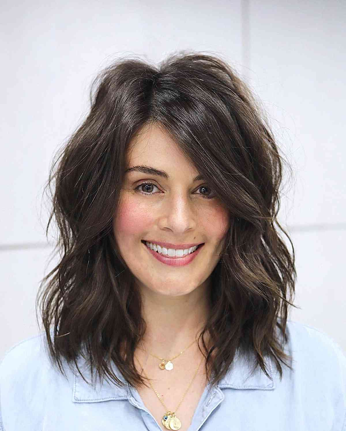 53 Best Examples Of Collarbone Length Hair For The Ultimate Length Inside Most Current Collarbone Razored Feathered Bob (View 5 of 20)