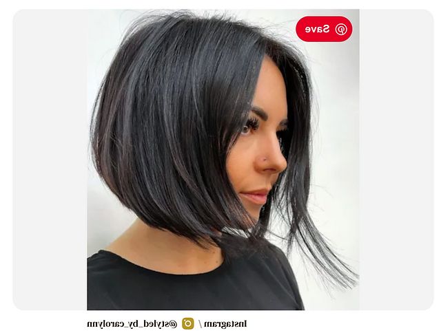 60 Beautiful & Convenient Medium Bob Hairstyles Suit For Bali Weather Regarding Best And Newest Teased Edgy Bob (View 13 of 20)