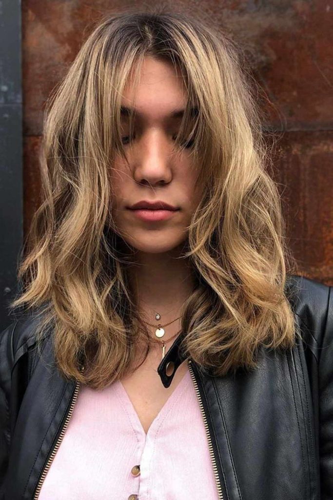 80 Medium Length Hairstyles: Trends And Ideas For Women Regarding Favorite Textured Cut For Thick Hair (Gallery 15 of 20)