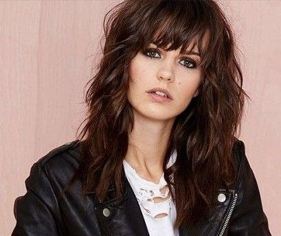 Featured Photo of 15 Ideas of Wet Medium Beach Waves with Bangs