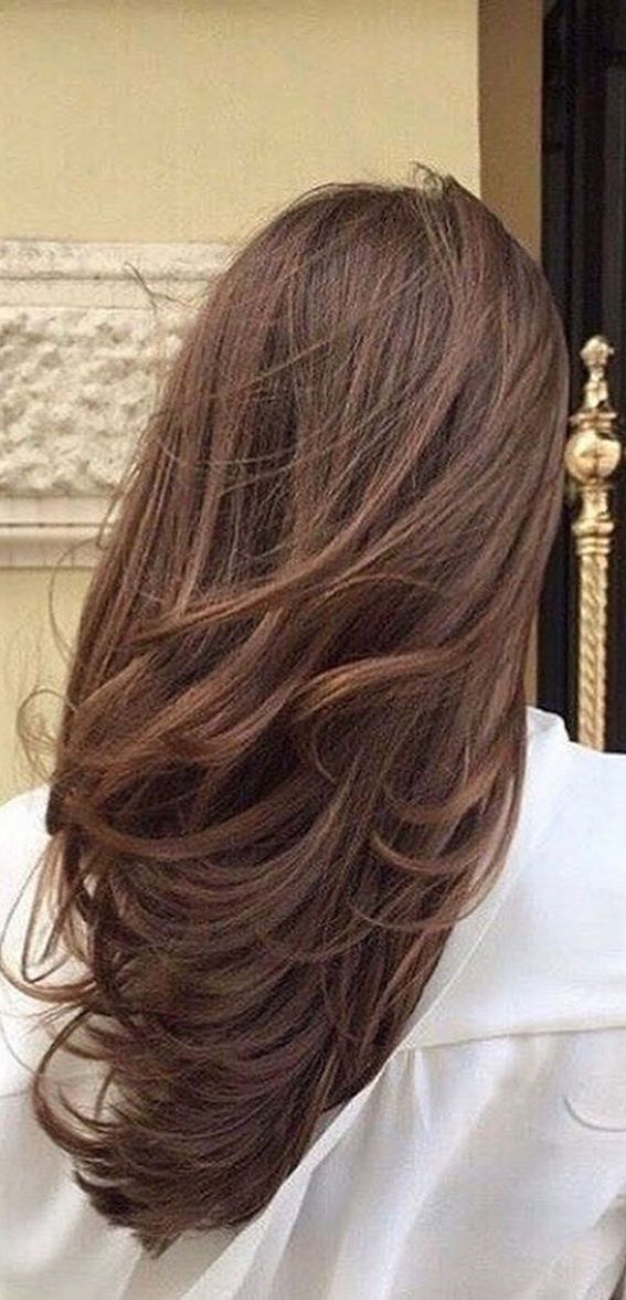Best And Newest Classy Brown Medium Hair For 50 Stylish Brown Hair Colors & Styles For 2022 : Medium Brown With Caramel  Balayage (Gallery 6 of 15)