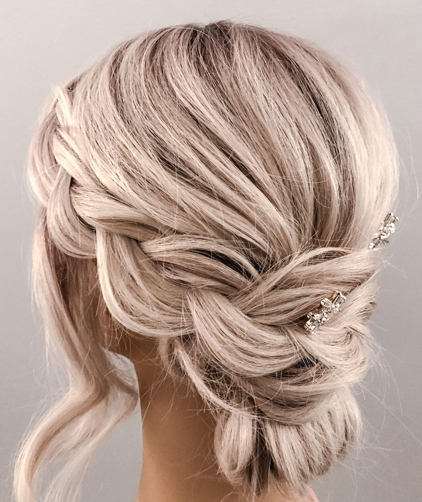 Blonde Wedding Hair, Blonde Bridal Hair, Hair Twist Styles For Recent Braided Updo For Blondes (Gallery 1 of 15)