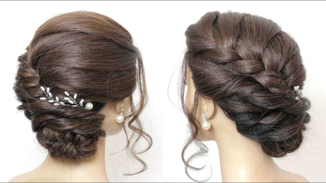 Braided Side Bun Updo (View 6 of 15)