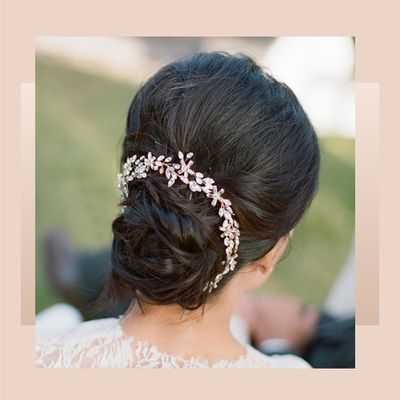 Current Delicate Waves And Massive Chignon In 24 Wedding Updos For Every Type Of Bride (Gallery 7 of 15)