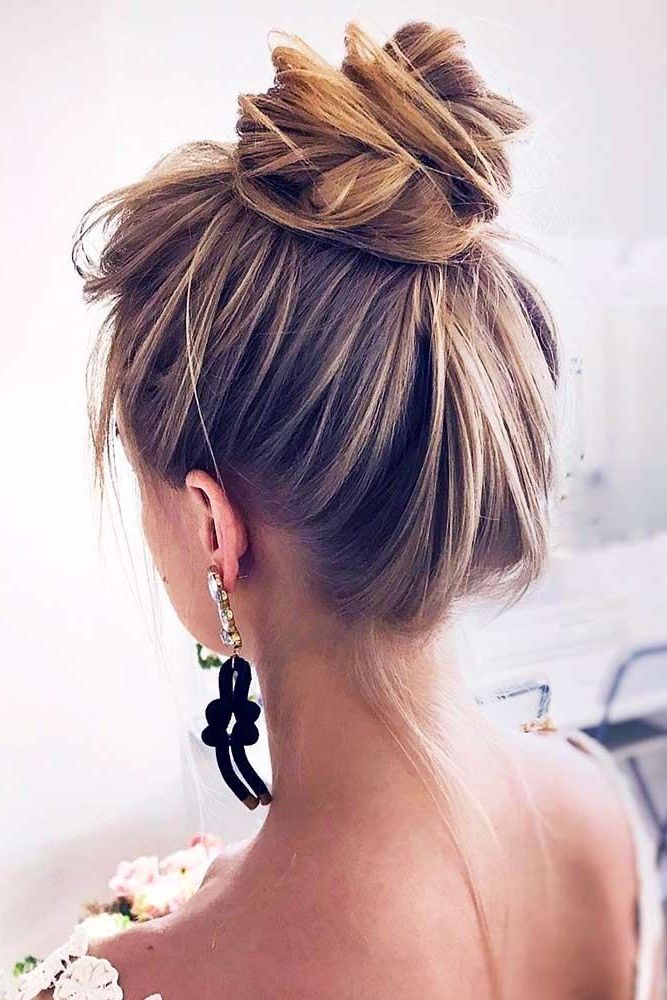 Famous Casual Updo For Long Hair Intended For 60+ Easy Updos For Long Hair (Gallery 4 of 15)