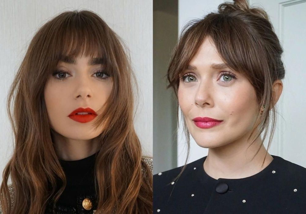 Famous Thick Bottleneck Bangs Inside What Are Bottleneck Bangs? The Flattering New Hair Trend Explained (Gallery 7 of 15)