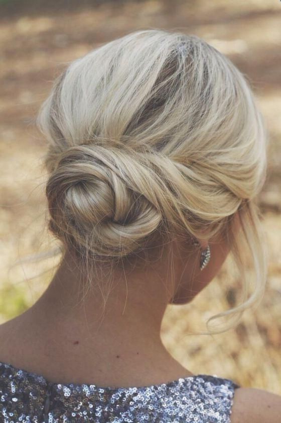 Fashionable Low Updo For Straight Hair With Regard To Updo Hairstyles For Long Straight Hair (Gallery 3 of 15)