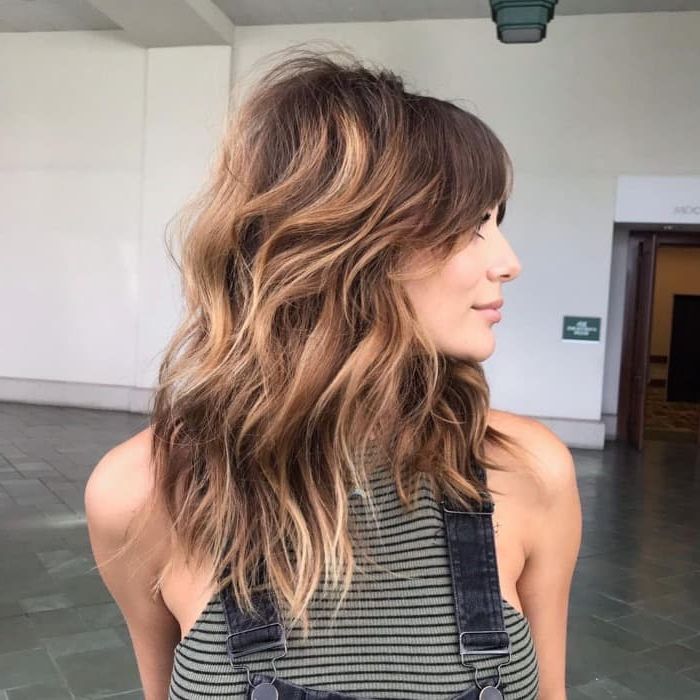 Fashionable Messy Shag With Balayage Throughout Latest Shag Haircut Trends To Try In  (View 9 of 20)