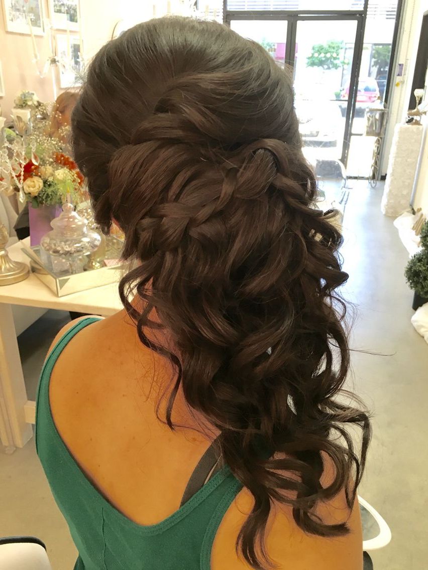 Featured Photo of 15 Collection of Side Updo for Long Hair