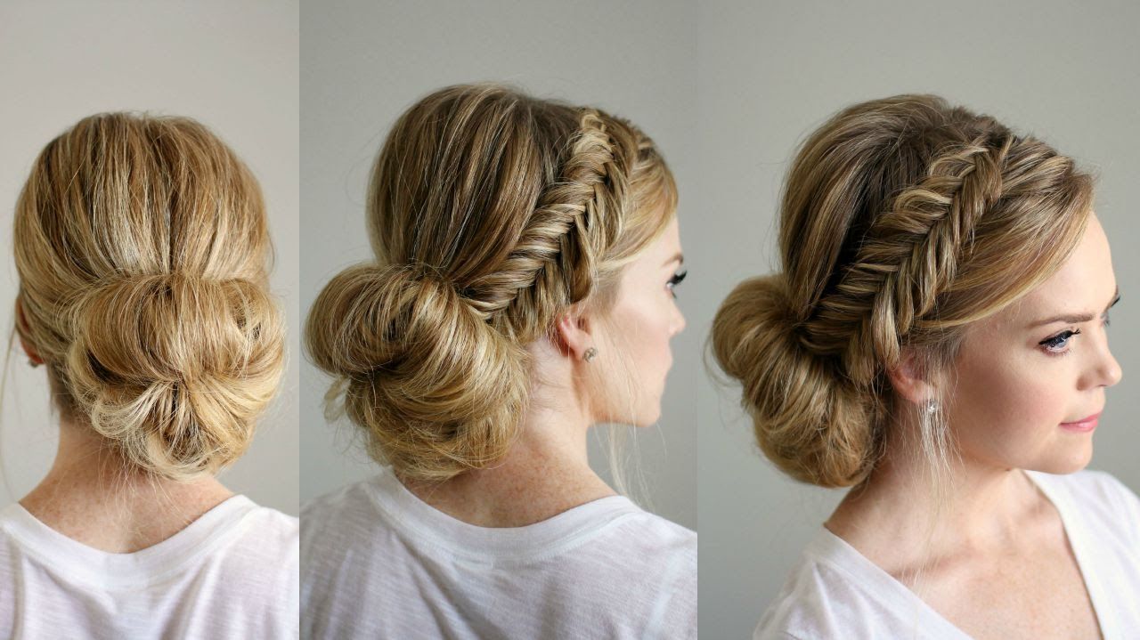 Fishtail Braid Updo (Gallery 4 of 15)